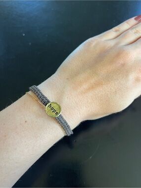 Waxing Poetic Camp Macrame Bracelet